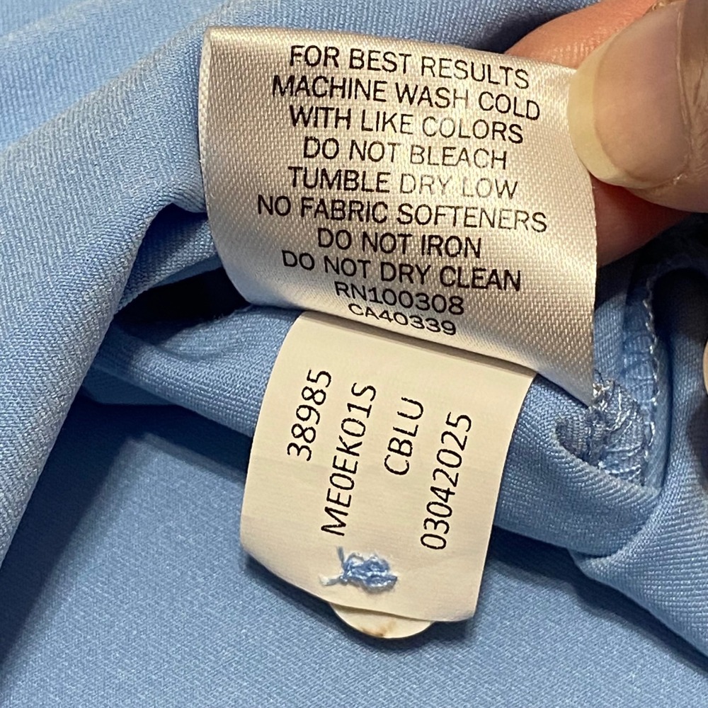Peter Millar The Grove XXIII Summer Comfort Polo Shirt Mens L Blue Short Sleeve - Picture 8 of 10